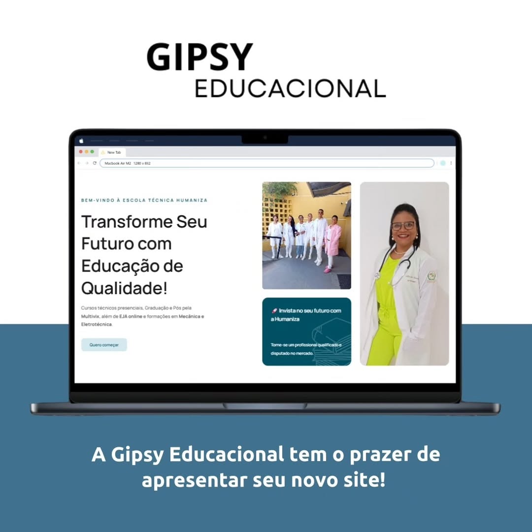 Site da Gipsy Educacional